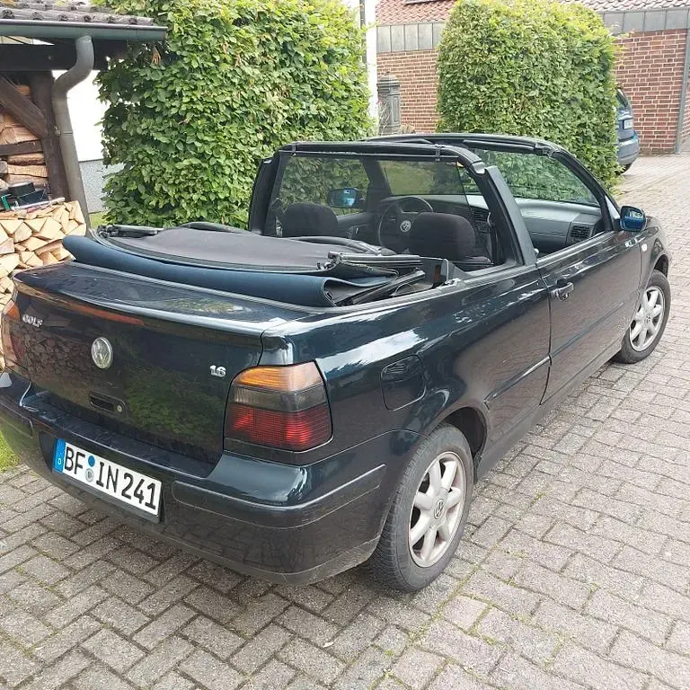 Gebraucht VW Golf Cabriolet Karmann 101 PS (74 kW) 2000 Blau Cabrio