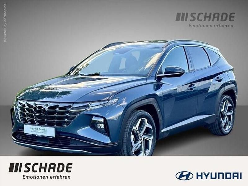 Teal blue / met Gebraucht 2023 Hyundai Tucson Prime SUV | 28.950 € (Superpreis) - Bild 1/4