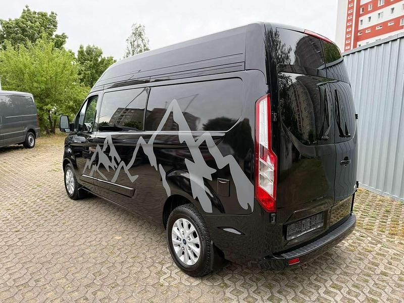 Gebraucht Ford Transit Custom Trend 125 PS (91 kW) 2015 Panther black Van / Kleinbus