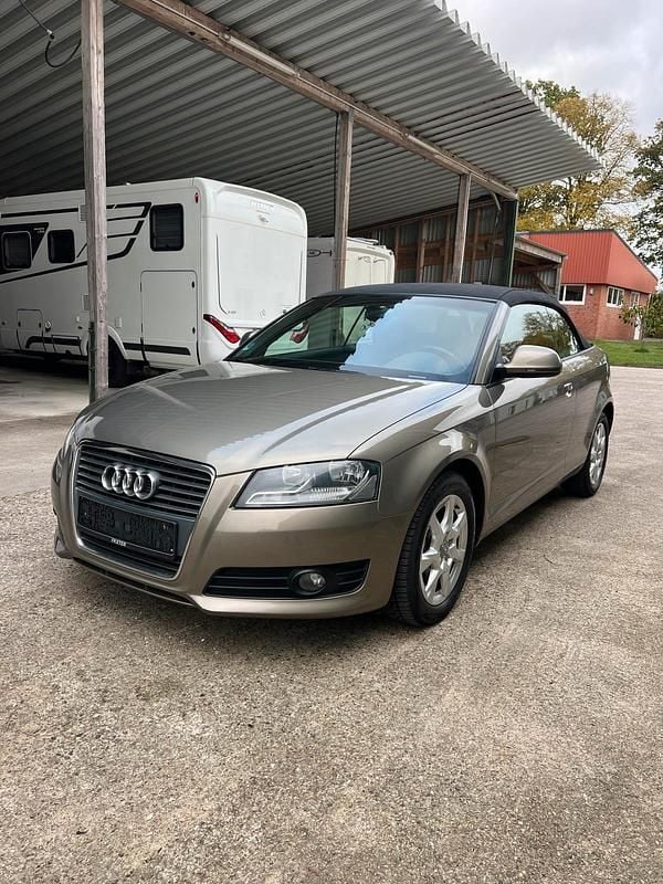 Gold Gebraucht 2009 Audi A3 Cabriolet Cabrio | 6.450 € (Guter Preis) - Bild 1/4