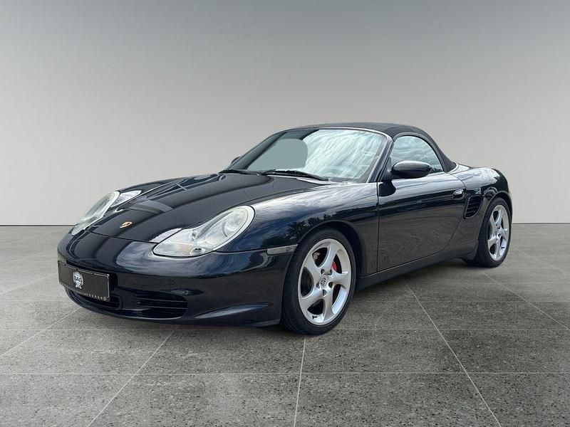 Schwarz Gebraucht 2003 Porsche Boxster S Cabrio | 16.999 € (Fairer Preis) - Bild 1/4