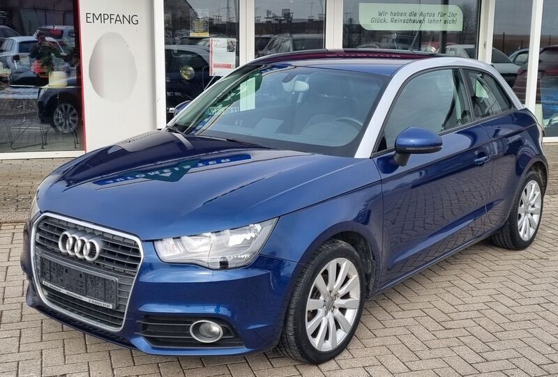 Blau Gebraucht 2011 Audi A1 Ambition Kleinwagen | 4.850 € (Superpreis) - Bild 1/4