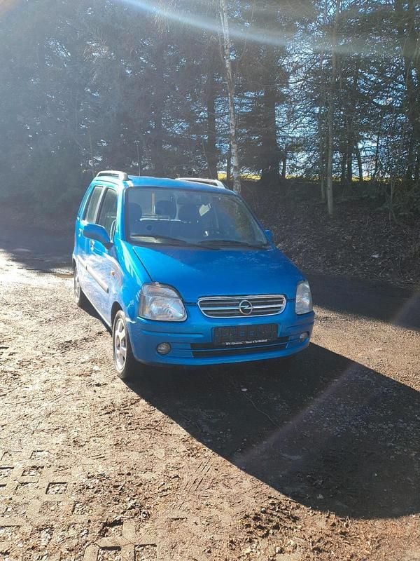 Gebraucht Opel Agila 2003 Blau Van / Kleinbus