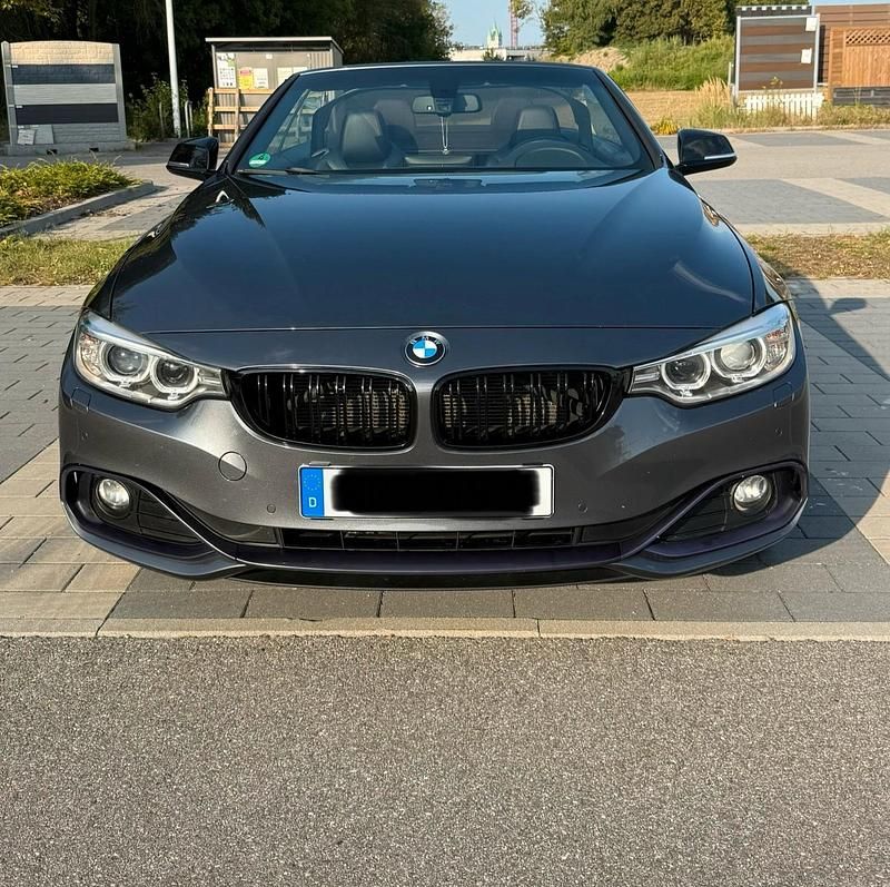 Grau Gebraucht 2015 BMW 420 Sport Line Cabrio | 16.799 € (Fairer Preis) - Bild 1/4