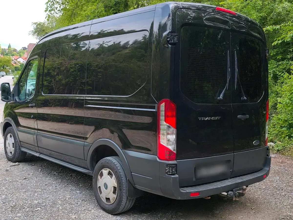 Gebraucht Ford Transit 125 PS (91 kW) 2014 Schwarz Van / Kleinbus