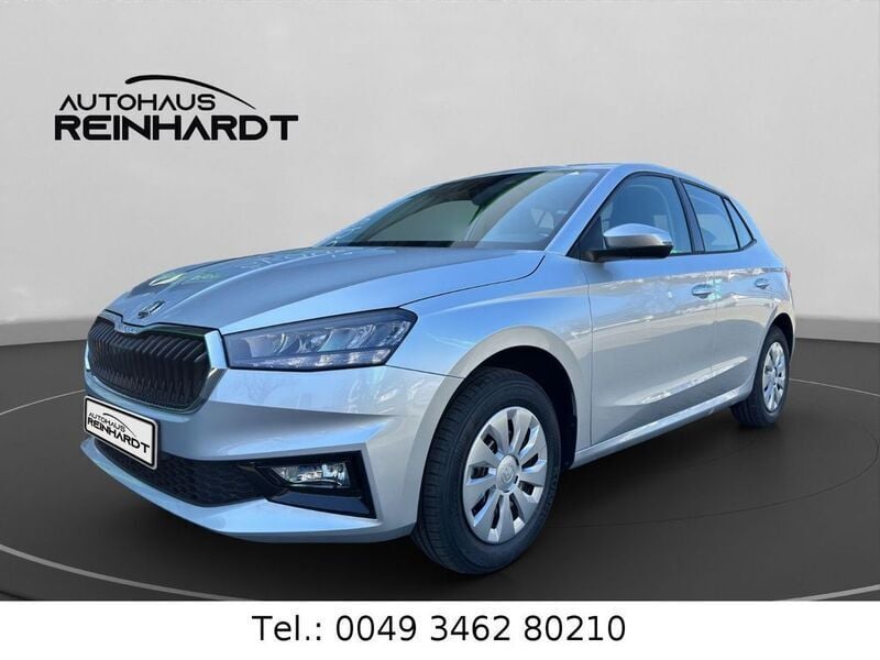 Silber Neu 2025 Skoda Fabia Essence Limousine | 17.990 € (Fairer Preis) - Bild 1/4
