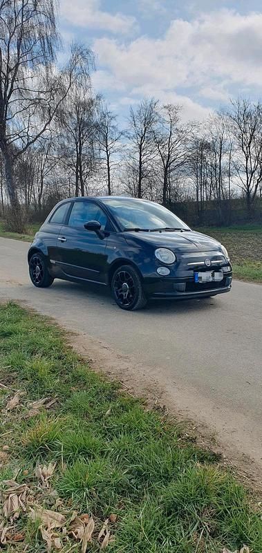 Gebraucht Fiat 500 69 PS (50 kW) 2011 Schwarz Kleinwagen