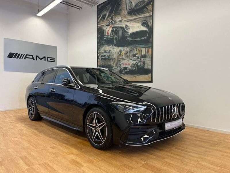 Obsidianschwarzmetallic Gebraucht 2023 Mercedes C43 AMG AMG line Kombi | 37.961 € (Superpreis) - Bild 1/4