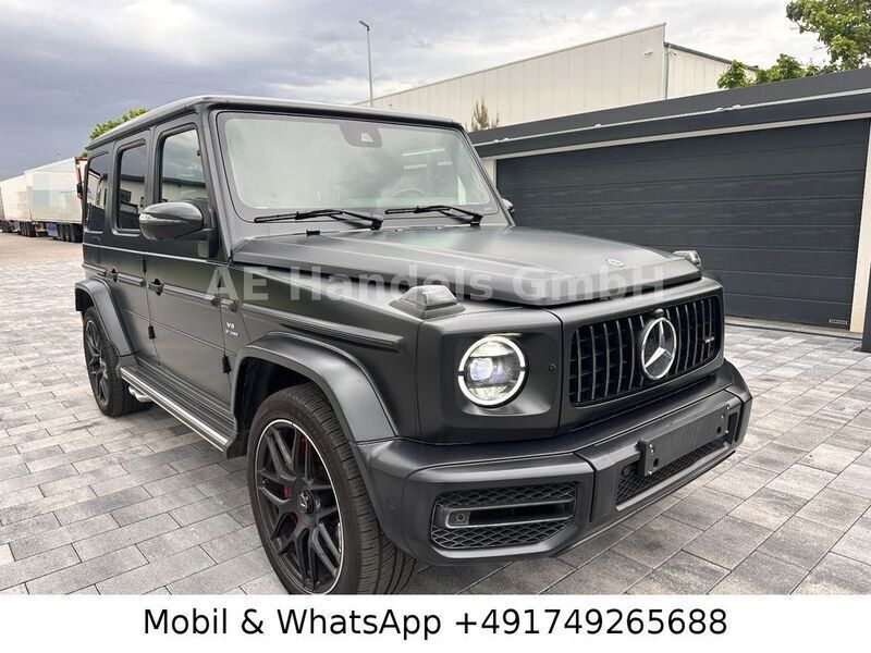 Designo nachtschwarz magno Gebraucht 2021 Mercedes G63 AMG AMG SUV | 155.990 € - Bild 1/4
