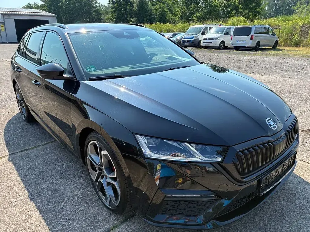 Gebraucht Skoda Octavia RS 200 PS (147 kW) 2022 Schwarz Kombi