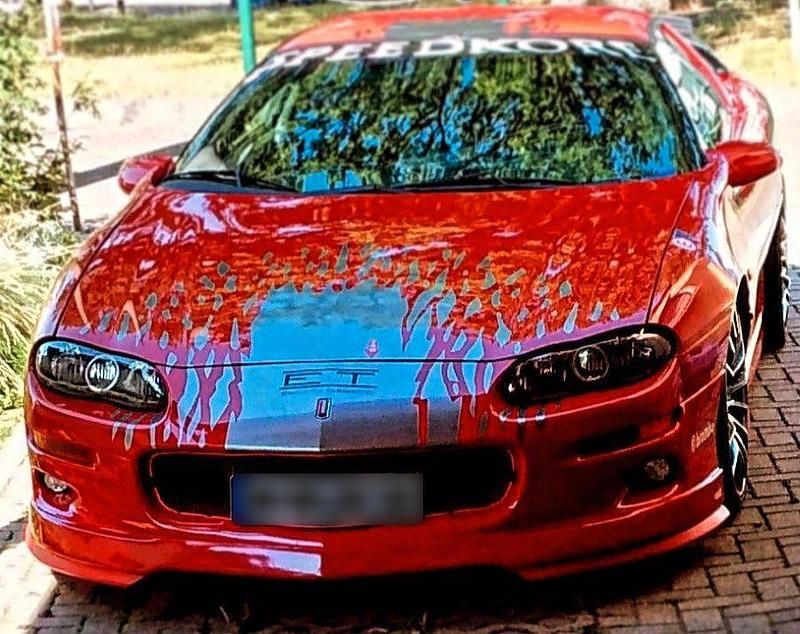 Gebraucht Chevrolet Camaro 288 PS (211 kW) 2001 Rot Coupé