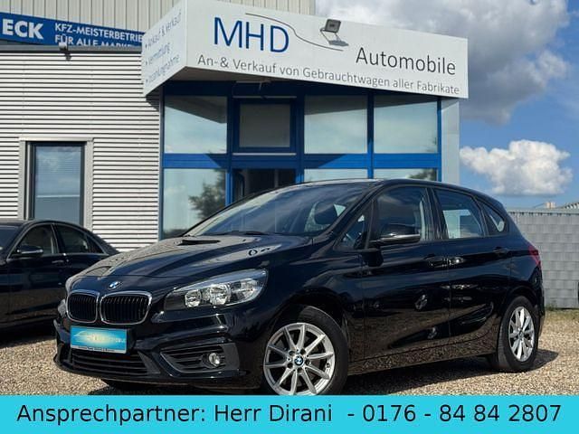 Schwarz Gebraucht 2015 BMW 218 Active Tourer Sport Line Van / Kleinbus | 9.990 € (Fairer Preis) - Bild 1/4