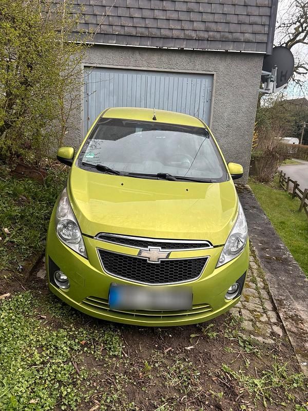 Gebraucht Chevrolet Spark 80 PS (58 kW) 2010 Grün Kleinwagen