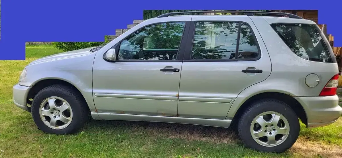 Gebraucht Mercedes ML270 163 PS (119 kW) 2003 Silber SUV