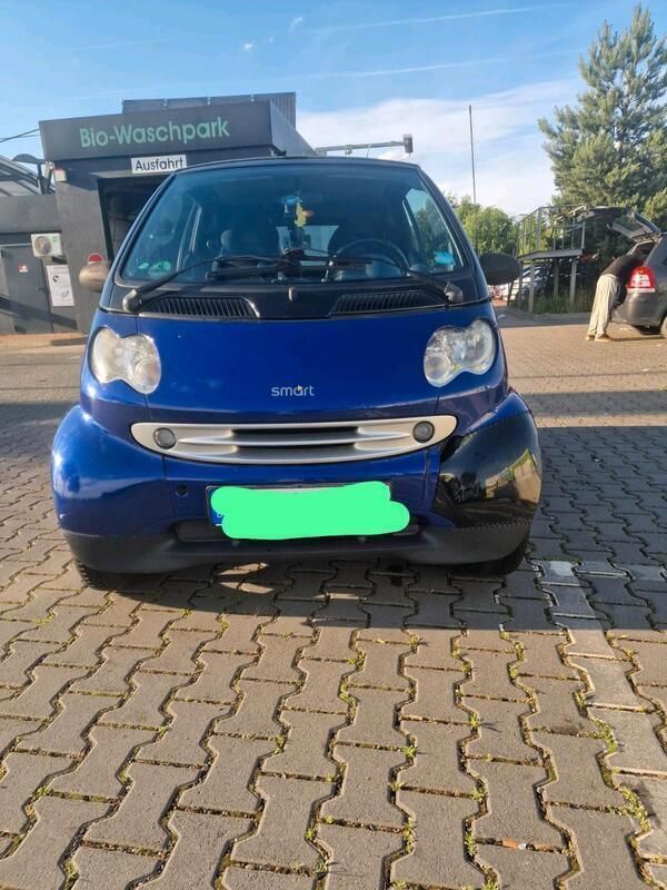 Blau Gebraucht 2001 Smart ForTwo Cabrio Cabrio | 920 € (Superpreis) - Bild 1/4