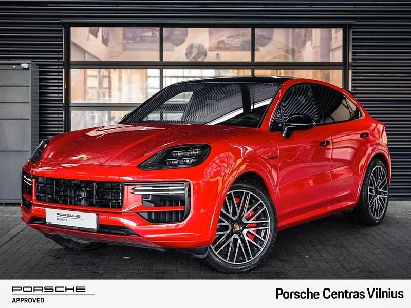 Rot Gebraucht 2024 Porsche Cayenne Turbo E-Hybrid SUV | 172.911 € (Superpreis) - Bild 1/4