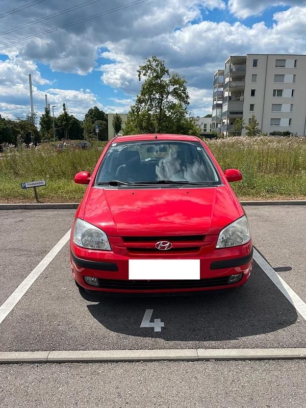 Gebraucht Hyundai Getz 82 PS (60 kW) 2004 Rot Kleinwagen