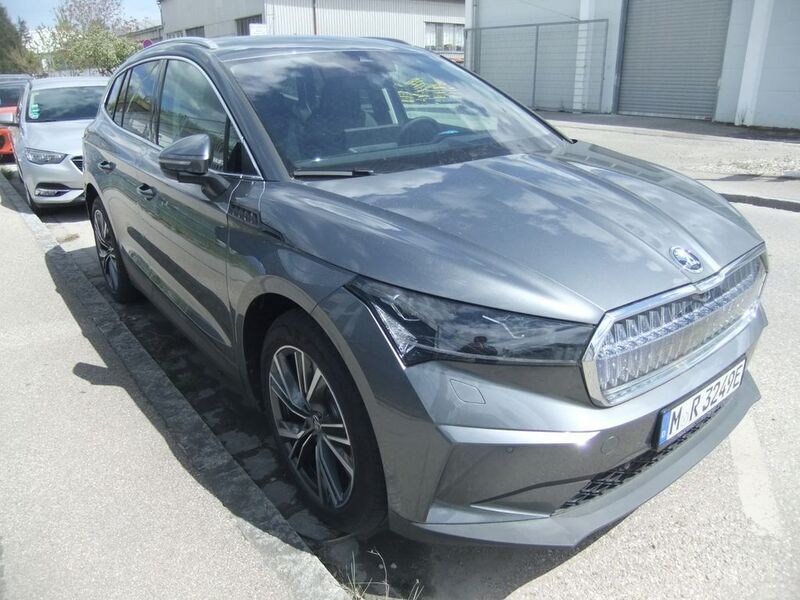 Graphite grau metallic Gebraucht 2023 Skoda Enyaq iV ecoSuite SUV | 35.999 € (Fairer Preis) - Bild 1/4