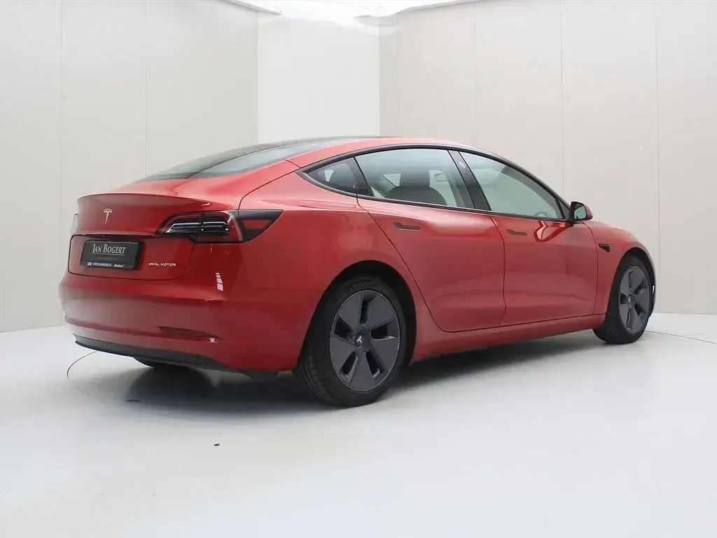 Gebraucht Tesla Model 3 Long Range AWD 258 kW (351 PS) 2021 Rot Limousine