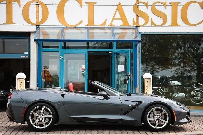 Grau Gebraucht 2014 Corvette Stingray Cabrio | 65.000 € (Teuer) - Bild 1/4