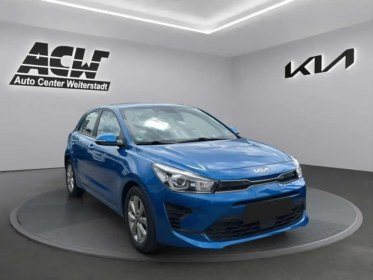 Gebraucht Kia Rio Vision 84 PS (61 kW) 2023 Blau Kleinwagen
