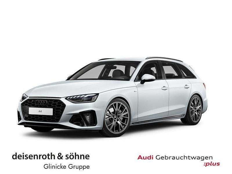 Gebraucht Audi A4 S-Line 204 PS (150 kW) 2023 Gletscherweiß metallic Kombi