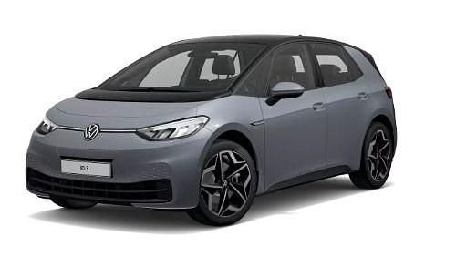 Mondsteingrau schwarz Gebraucht 2023 VW ID.3 Pro Kleinwagen | 26.330 € (Fairer Preis) - Bild 1/3