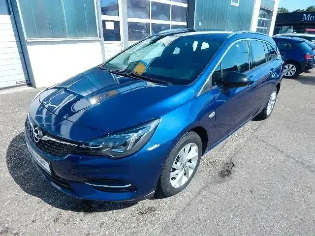 Gebraucht Opel Astra Elegance 110 PS (80 kW) 2021 Blau Kombi