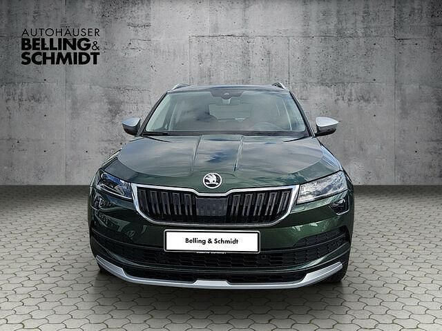 Gebraucht Skoda Karoq Scout 4x4 150 PS (110 kW) 2019 Emerald grün (metallic) SUV