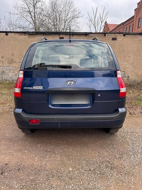 Gebraucht Hyundai Matrix 103 PS (75 kW) 2007 Blau Van / Kleinbus