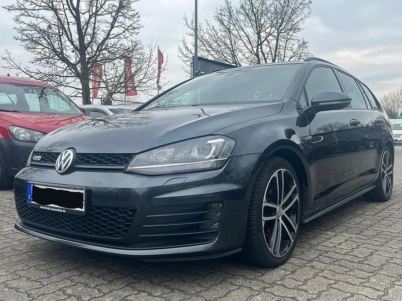 Gebraucht VW Golf VII GTD 184 PS (135 kW) 2016 Schwarz Kombi