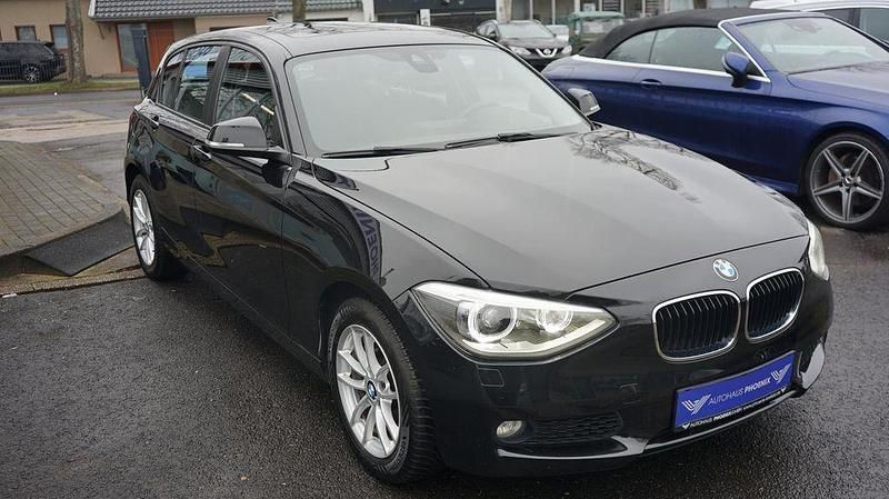 Schwarz Gebraucht 2014 BMW 118 Advantage Kleinwagen | 10.950 € (Fairer Preis) - Bild 1/4