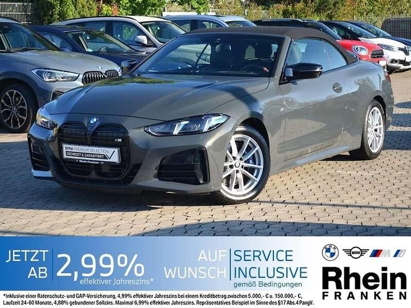 Dravitgrau metallic Gebraucht 2025 BMW 440 Cabrio | 64.640 € (Fairer Preis) - Bild 1/4