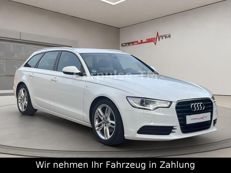 Gebraucht Audi A6 S-Line 136 PS (100 kW) 2014 Weiß Kombi