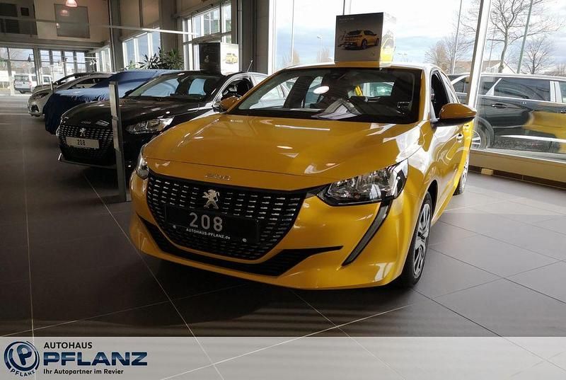 Gelb Gebraucht 2020 Peugeot 208 Allure Kleinwagen | 14.950 € (Fairer Preis) - Bild 1/4