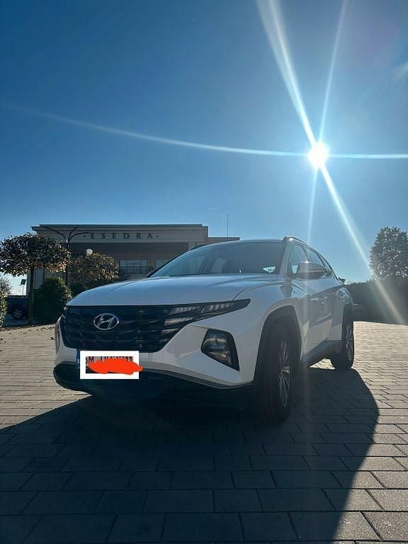 Weiß Gebraucht 2021 Hyundai Tucson Prime SUV | 22.000 € (Superpreis) - Bild 1/4
