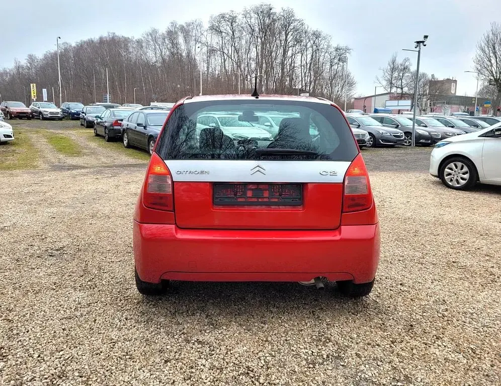 Gebraucht Citroën C2 VTR Sport 60 PS (44 kW) 2005 Rot Kleinwagen