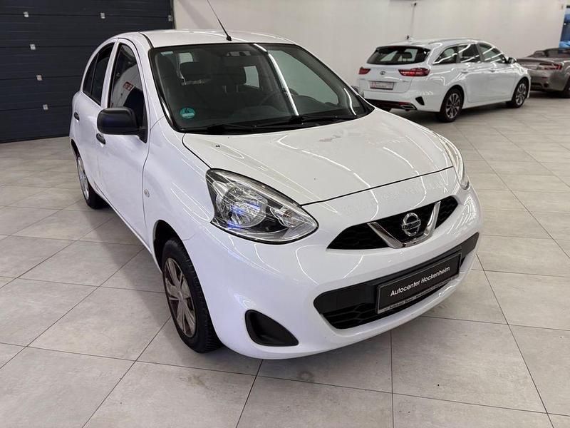 Weiß Gebraucht 2016 Nissan Micra Visia Kleinwagen | 4.550 € (Guter Preis) - Bild 1/4