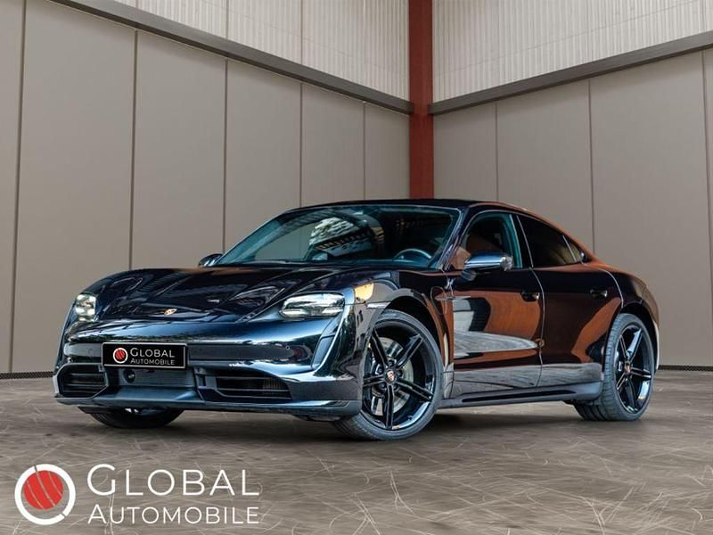 Schwarz Gebraucht 2020 Porsche Taycan Limousine | 77.890 € (Guter Preis) - Bild 1/4