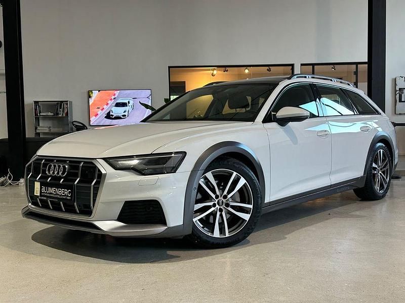 Gletscherweiss Gebraucht 2022 Audi A6 Allroad Sport Kombi | 33.980 € (Guter Preis) - Bild 1/4