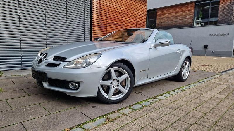 Silber Gebraucht 2008 Mercedes SLK200 Cabrio | 5.999 € (Superpreis) - Bild 1/4