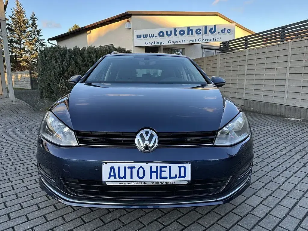 Second-hand VW Golf VII Allstar 125 CP (91 kW) 2016 Albastru Break