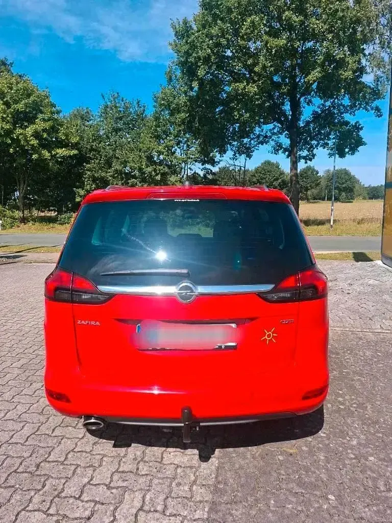Gebraucht Opel Zafira Tourer Innovation 170 PS (125 kW) 2018 Rot Van / Kleinbus