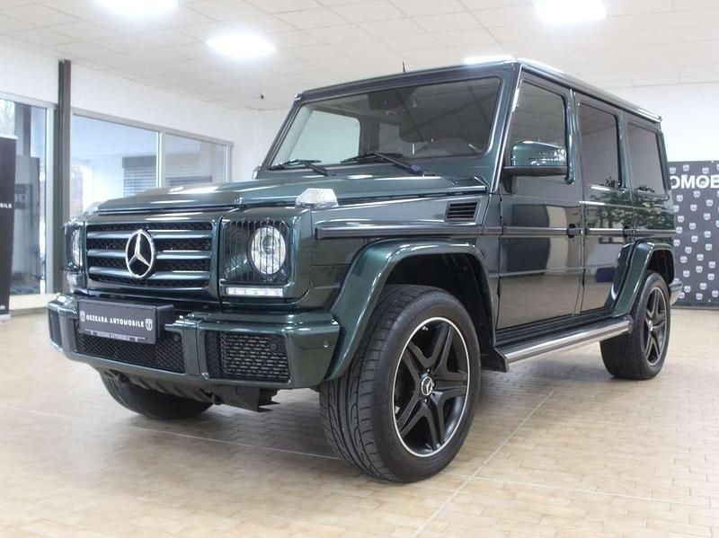Periklasgruen metallic Gebraucht 2018 Mercedes G350 AMG line SUV | 74.950 € (Guter Preis) - Bild 1/4