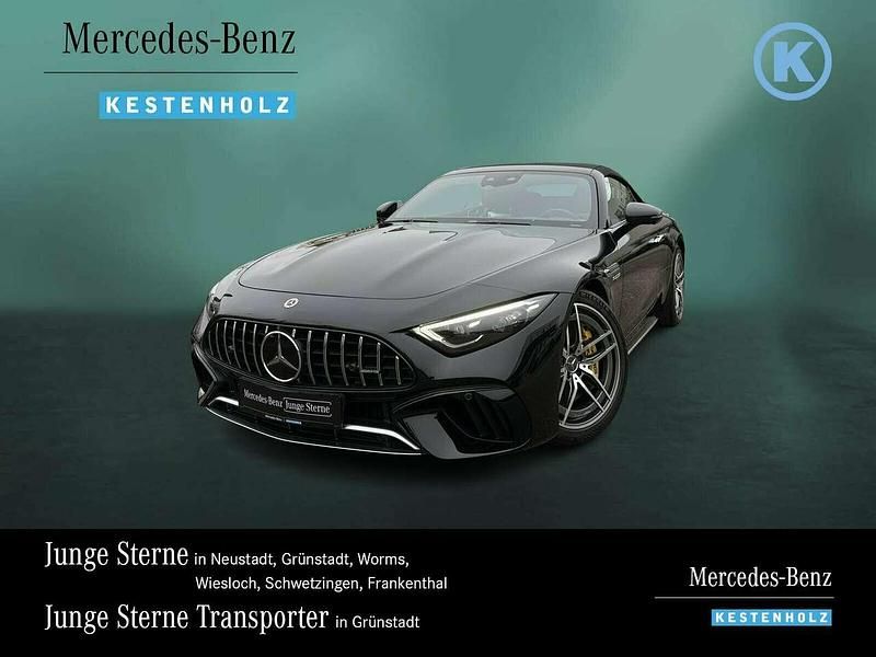 Obsidianschwarz Gebraucht 2022 Mercedes SL63 AMG AMG Cabrio | 126.990 € (Superpreis) - Bild 1/4