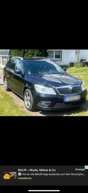 Schwarz Gebraucht 2009 Skoda Octavia RS Kombi | 6.000 € (Etwas zu teuer) - Bild 1/4