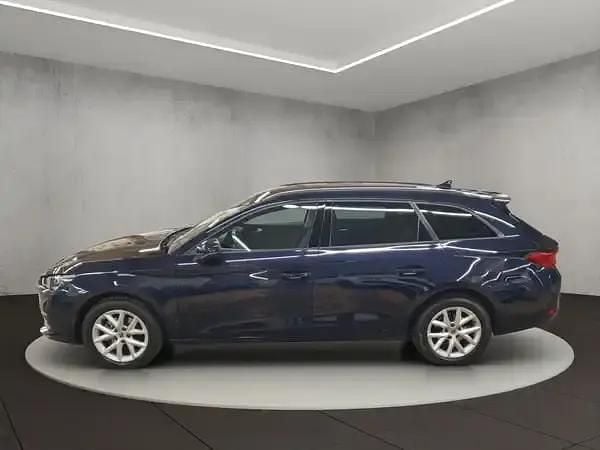Gebraucht Seat Leon Style 131 PS (96 kW) 2022 Asphalt blau metallic Kombi