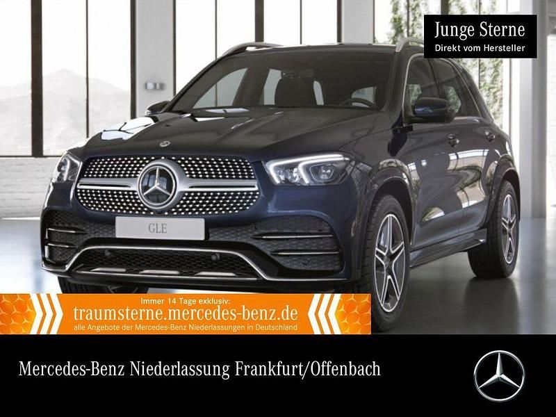 Blau Gebraucht 2022 Mercedes GLE350 AMG SUV | 56.990 € (Guter Preis) - Bild 1/3