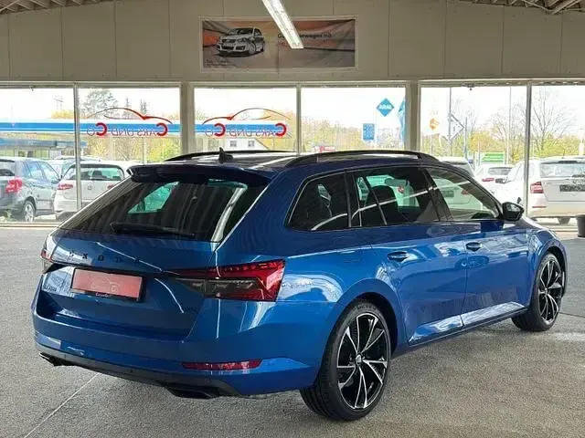 Gebraucht Skoda Superb SportLine 272 PS (200 kW) 2020 Blau Kombi