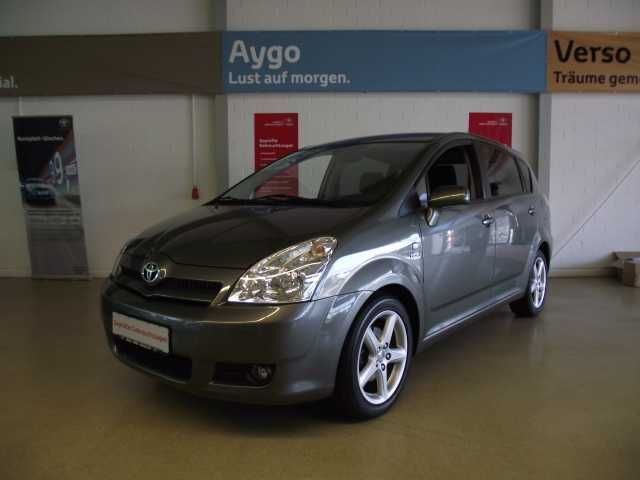 Gebraucht Toyota Corolla Verso Sol 177 PS (130 kW) 2006 Grau metallic Van / Kleinbus